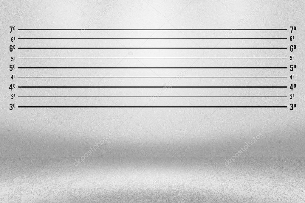 Police Line Up Wall Background