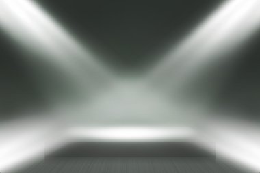 Sahne Işıkları Arkaplanını Göster