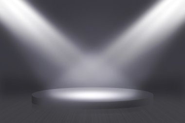 Performans Sahne Işıkları Arkaplanı