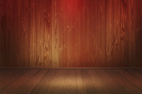 Wooden Spotlight Room Image — 스톡 사진