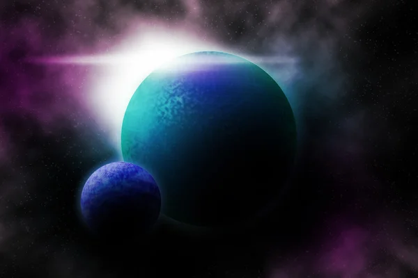 Universe Planet Space — 스톡 사진