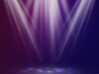 Karanlık Boş Spotlight Arkaplanı