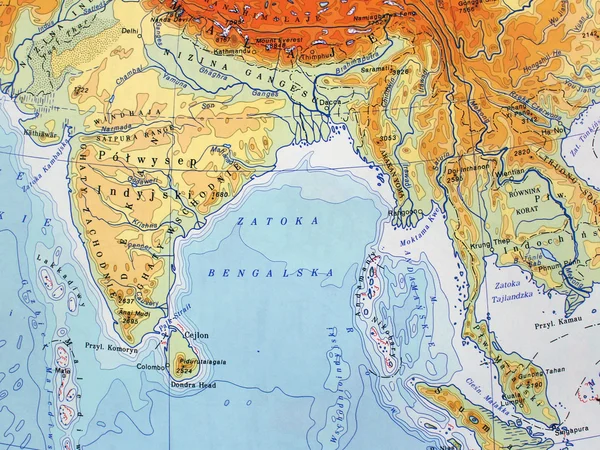 South Asia on Map