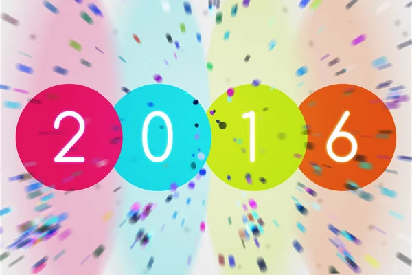 New Year 2016 Backdrop — Stock Photo, Image