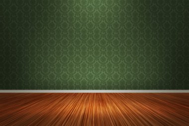 Yeşil İçişleri Odası Arkaplanı