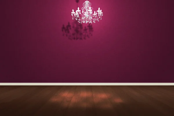 Violet Interior Room Backdrop — 스톡 사진