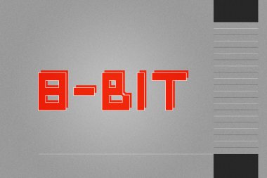 8-bit Oyun Ekran Arkaplanı