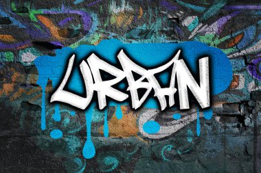 Duvarda Şehir Grafiti 'si