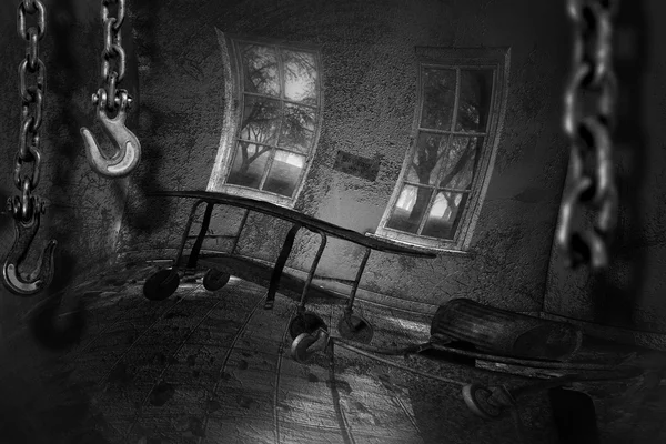 Mental Asylum Scary Image — Stock Photo, Image