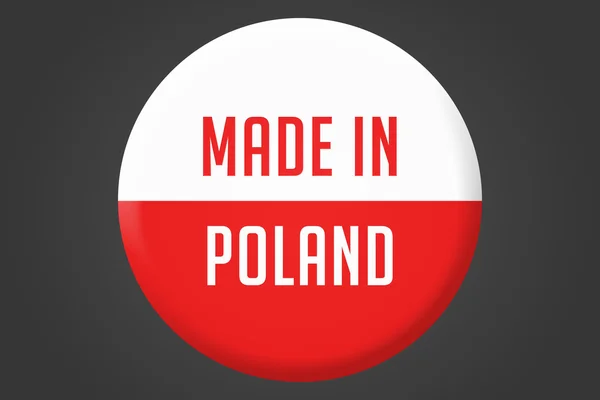 Made Poland Sfondo — Foto Stock