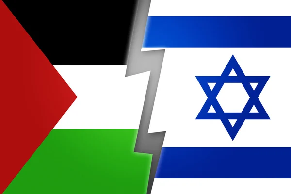 Palestin Gegen Israel Hintergrund — Stockfoto
