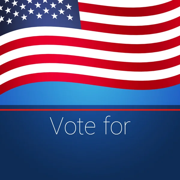 Usa Wahl Quadrat Banner Hintergrund — Stockfoto