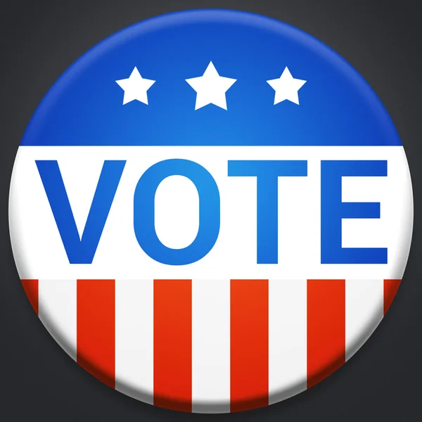 Votar Usa Election Square Banner —  Fotos de Stock