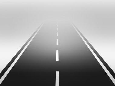 Sonsuz Otomobil Yolu Arkaplanı