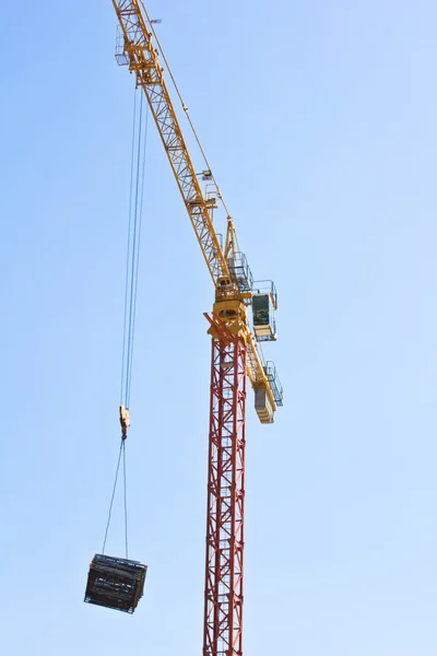 Guindaste de construção — Fotografia de Stock