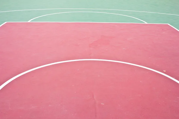 Quadra de basquetebol — Fotografia de Stock