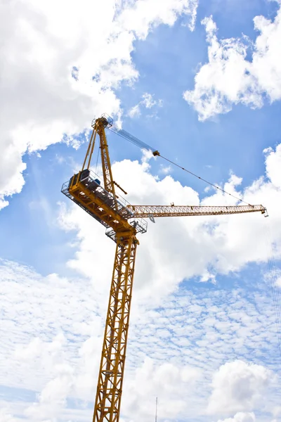 Modern construction crane — Stock Photo, Image