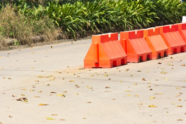 Blocking traffic Panel — Stock Photo, Image