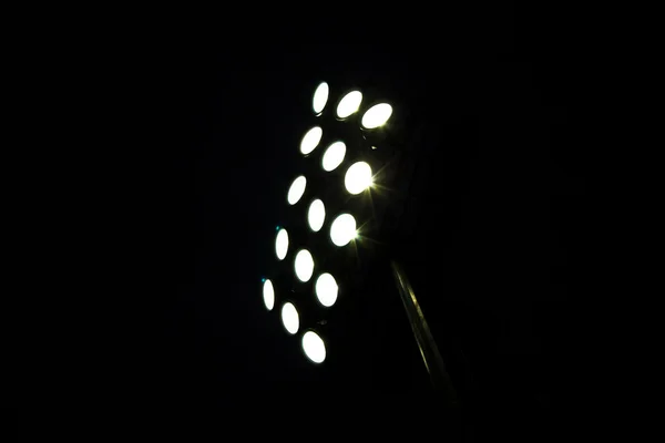 Stadium floodlights — Stock Photo, Image