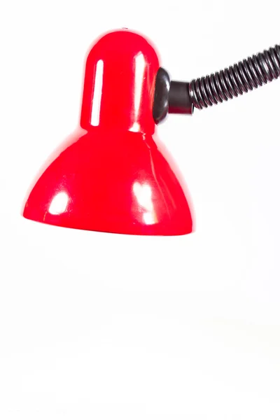Lámpara de escritorio Vintage rojo — Foto de Stock
