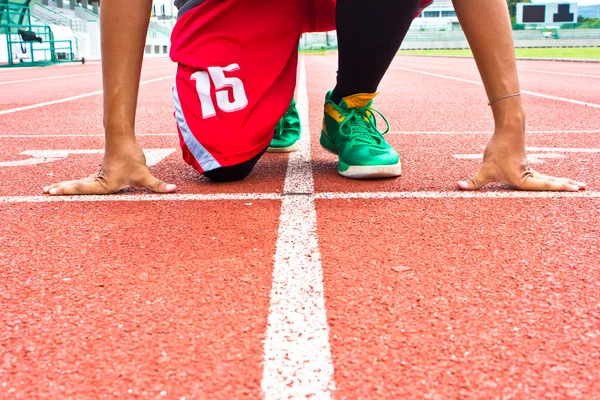 Atleta — Foto Stock