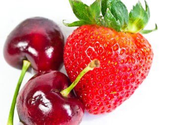 Taze olgun meyveleri izole