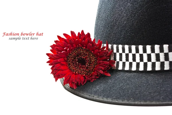 Fashion bowler hat — Stock Photo, Image