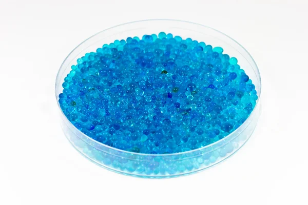 Blauwe silica gel — Stockfoto