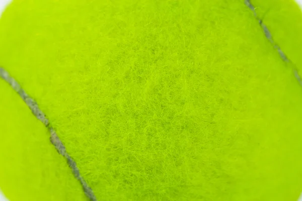 Closeup of green tennis ball — Stock Photo, Image