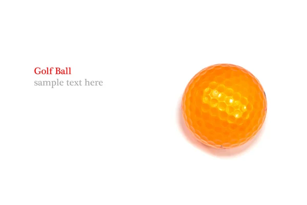 Close up golf ball — Stock Photo, Image