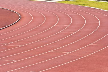 Atletizm Stadyumu çalıştıran parça kauçuk