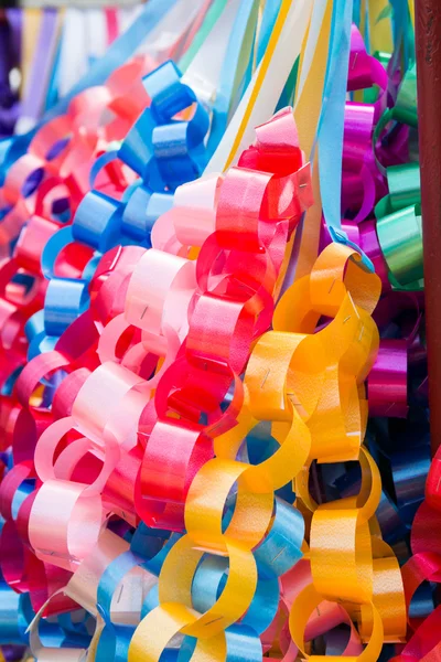 Bunch of colorful ribbon — Stock Photo, Image