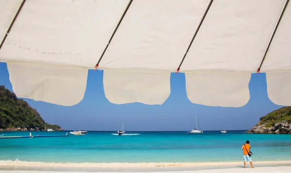 Schöne strandinsel, phuket, thailand — Stockfoto