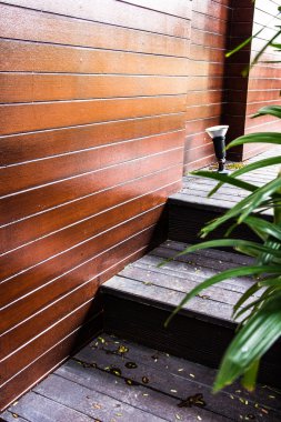 görüntü Ahşap merdiven