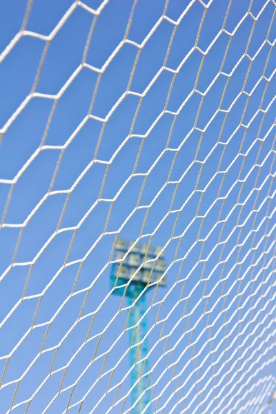 Soccer goal nets — Stock Photo, Image