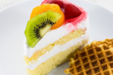 lezzetli pasta dilimi