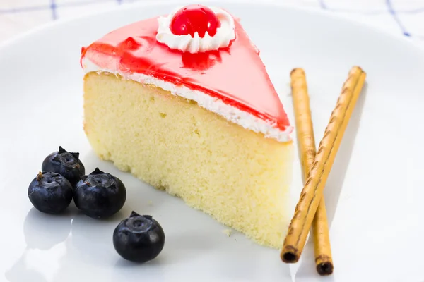 Delicioso pastel de rebanada — Foto de Stock
