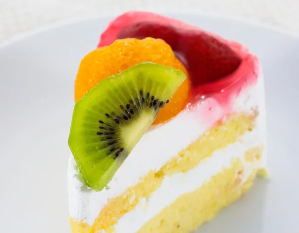 delicious slice of cake