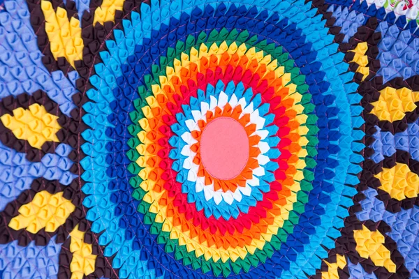 Многоцветная текстура ткани — стоковое фото