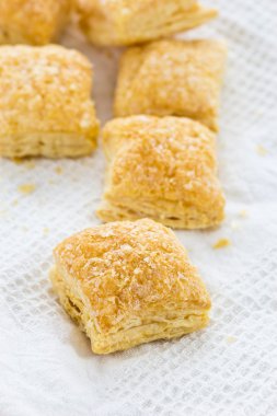 Kadar lezzetli ev yapımı bisküvi kapatın