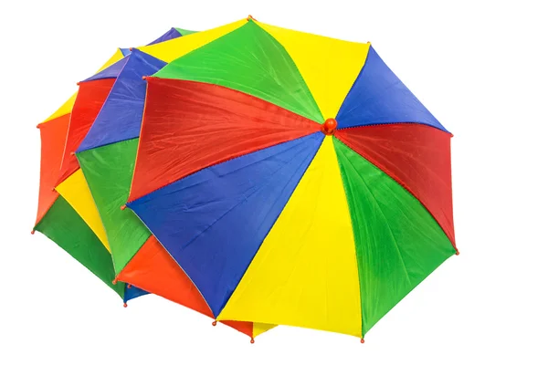 Зонтик на белом фоне — стоковое фото