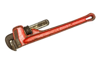 Adjustable pipe wrench clipart