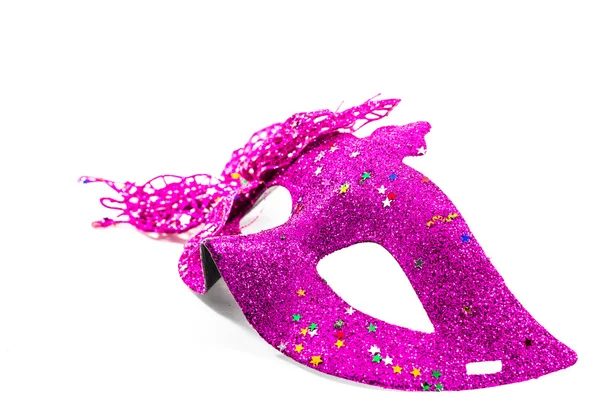 Карнавальная маска, украшенная дизайном — стоковое фото