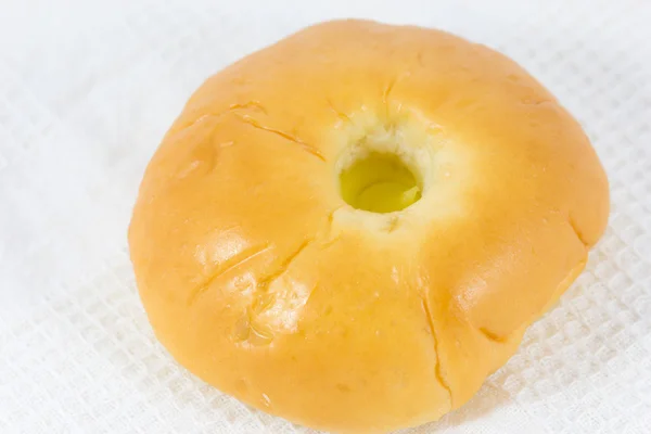 Donut auf dem Tisch — Stockfoto