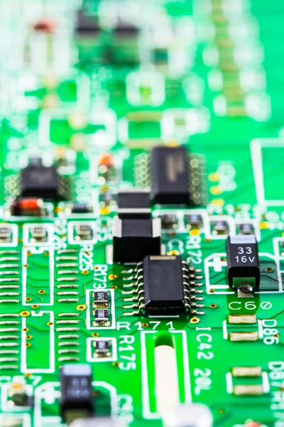 Parte del circuito elettronico — Foto Stock