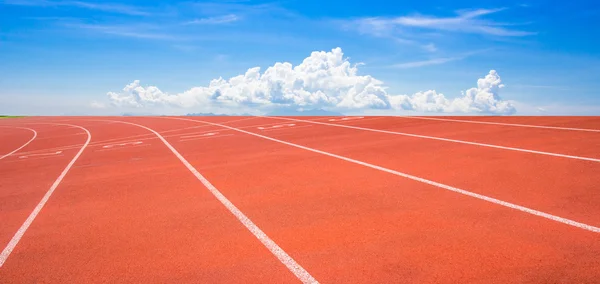 Laufbahn Gummi Standard — Stockfoto