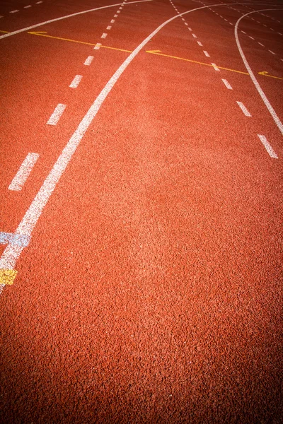 Running track rubber standard — Stock Photo, Image