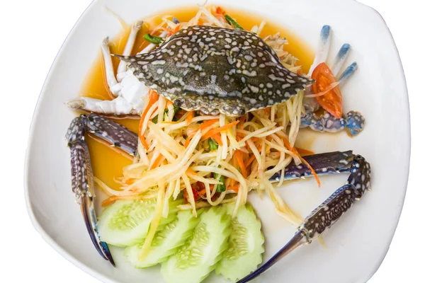 Thai pepaya salad sayuran — Stok Foto