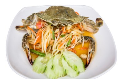 Tay papaya salata sebze 