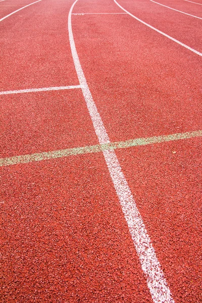 Running track rubber standard — Stock Photo, Image